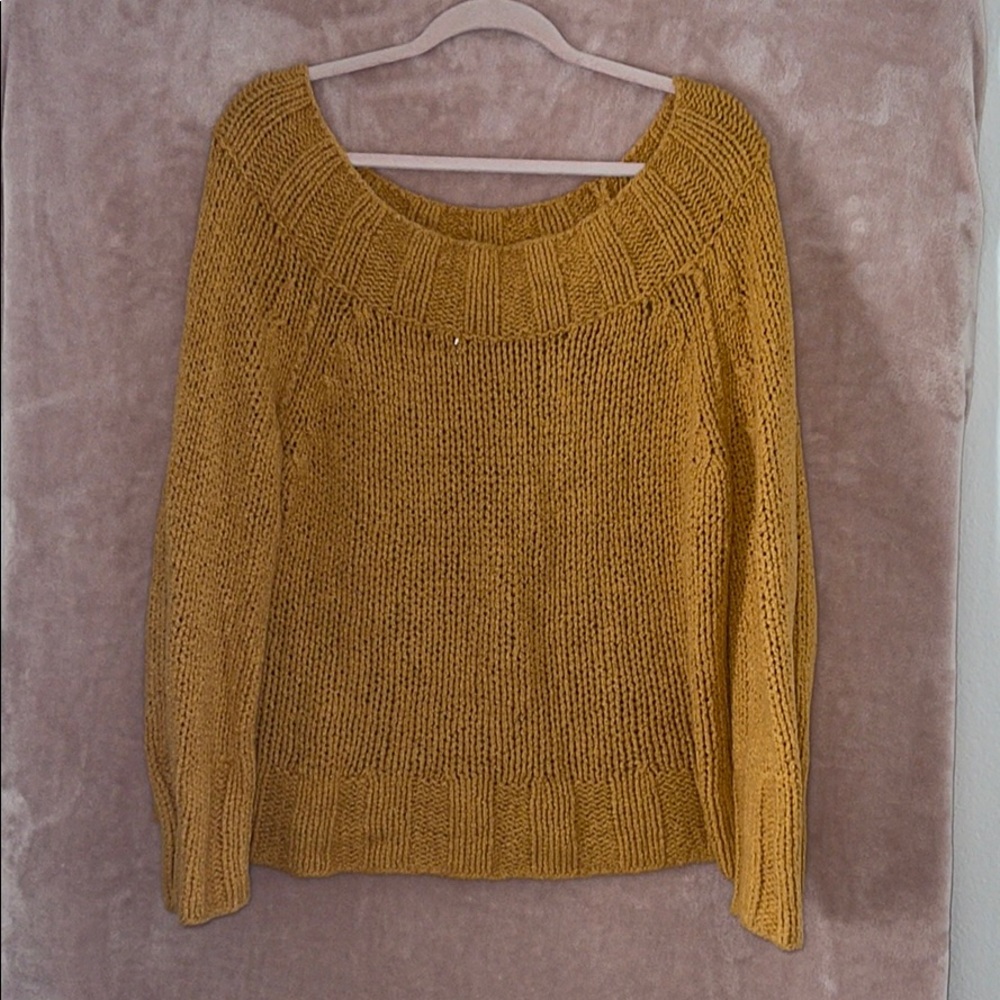 Free people off the shoulder sweater